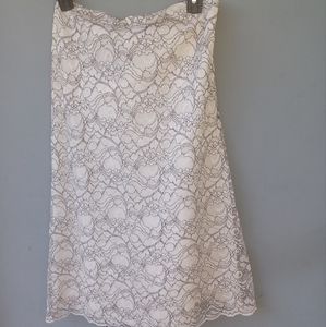 Tom K nguyen black/white lace overlay halter dress 6.